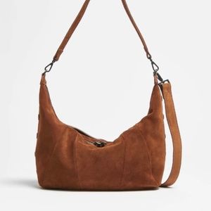 NWT Hammitt Morgan - Mahogany Suede crossbody